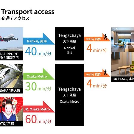 Bijou Suites Ai Ōsaka Eksteriør bilde