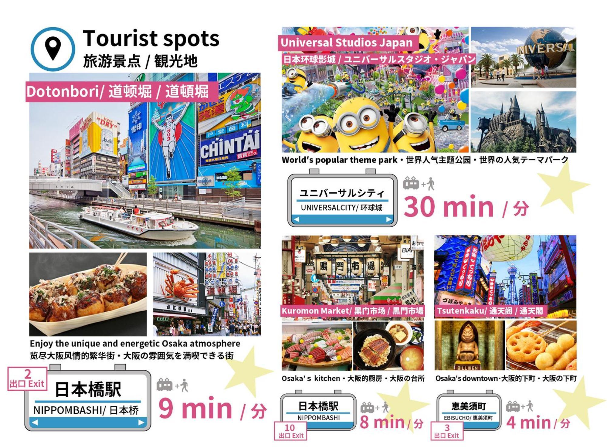 Bijou Suites Ai Ōsaka Eksteriør bilde